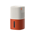 Deye H7 humidifier with white top and orange base, front indicator window